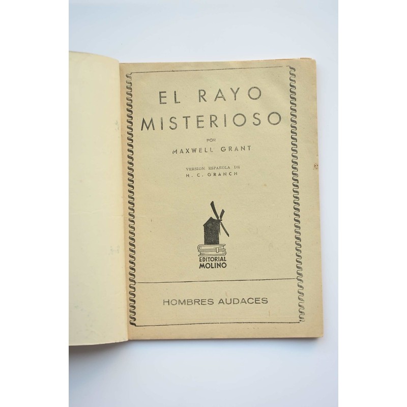 La Sombra. El rayo misterioso
