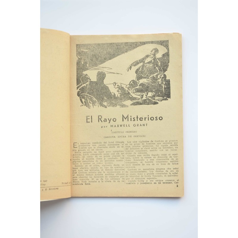 La Sombra. El rayo misterioso
