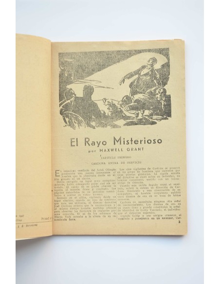 La Sombra. El rayo misterioso