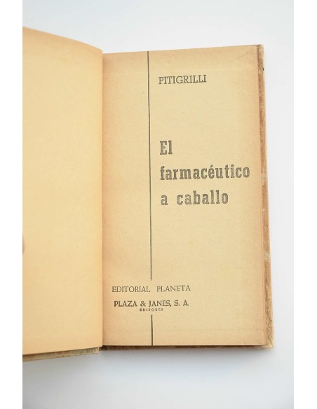 El farmacéutico a caballo