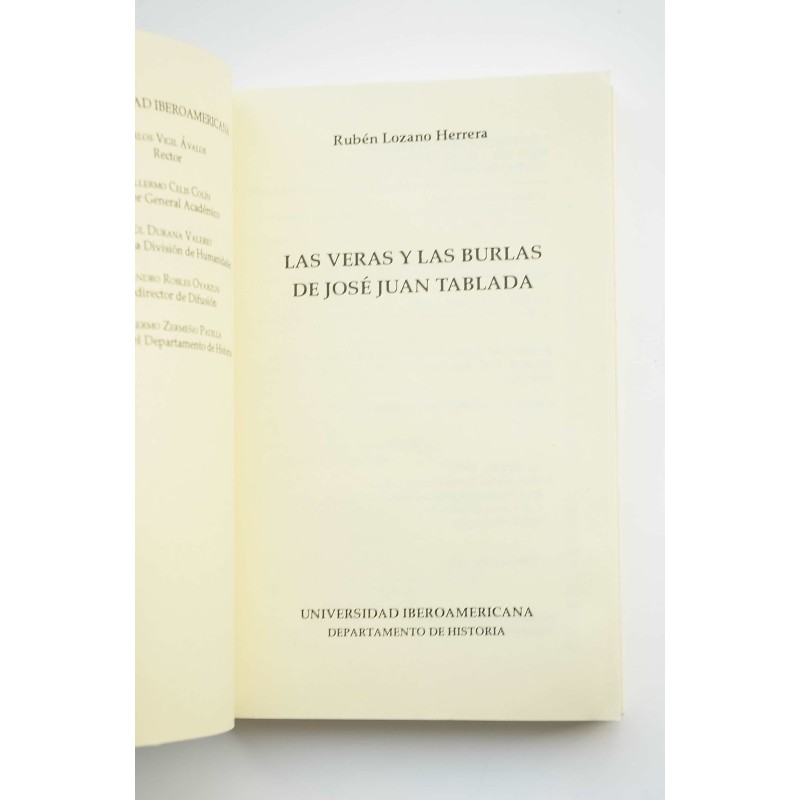 Las veras y las burlas de José Juan Tablada