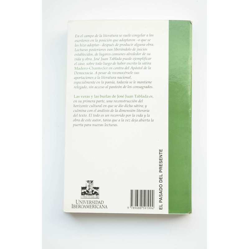 Las veras y las burlas de José Juan Tablada