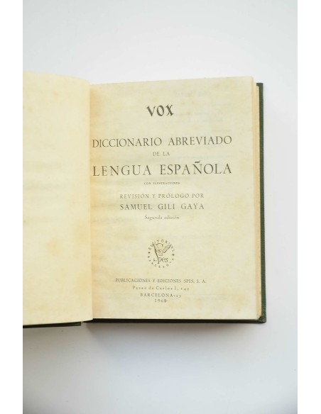 Diccionario abreviado de la lengua española