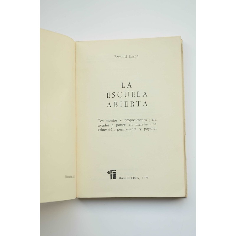 La escuela abierta