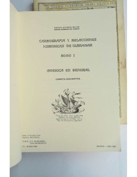Cartografía y relaciones históricas de Ultramar