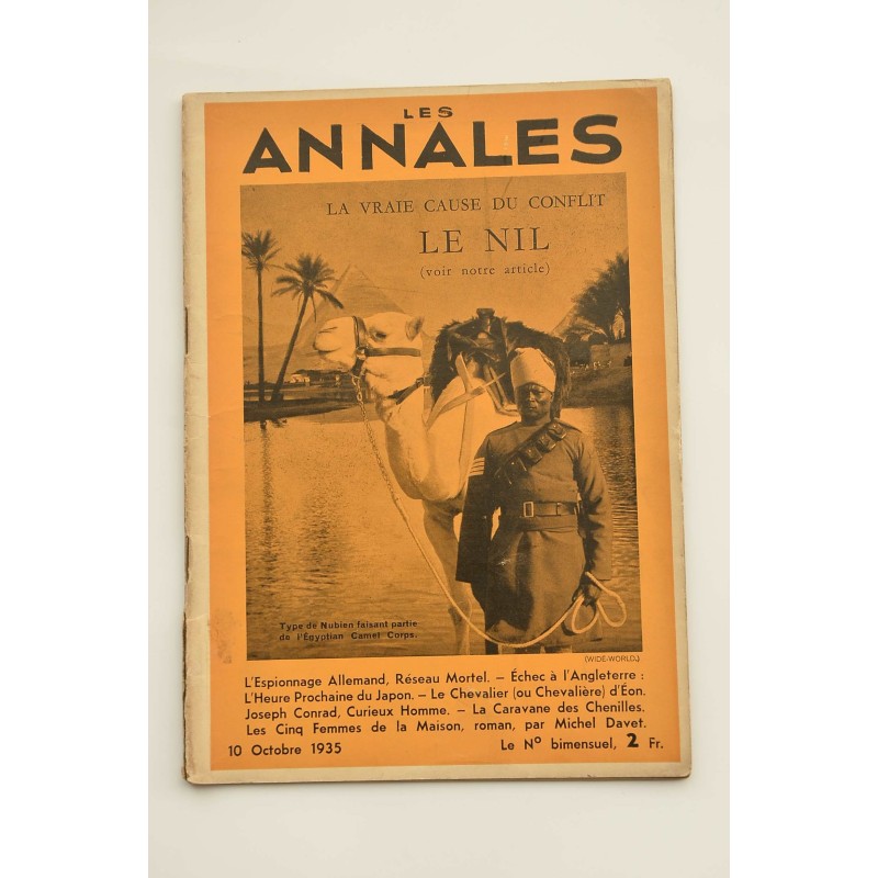 Les Annales Politiques Littéraires.-- 52º année, Nº 2540 (10 octobre 1935)