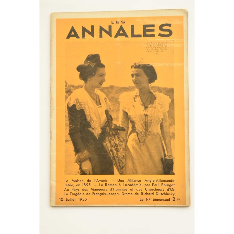 Les Annales Politiques Littéraires.-- 52º année, Nº 2534 (10 juillet 1935)