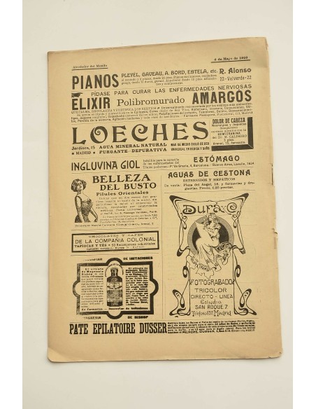 Alrededor del Mundo. nº 570 - 4 mayo 1910