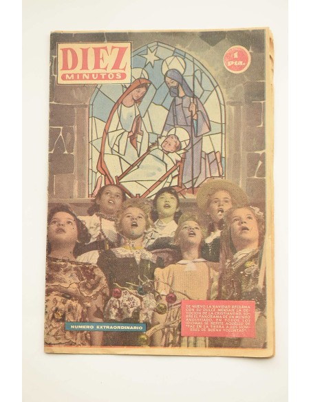 Diez Minutos : número extraordinario.-- Año IV.-- Nº 174 (25 de diciembre 1954)