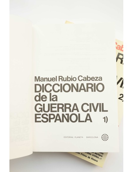 Diccionario de la Guerra Civil Española