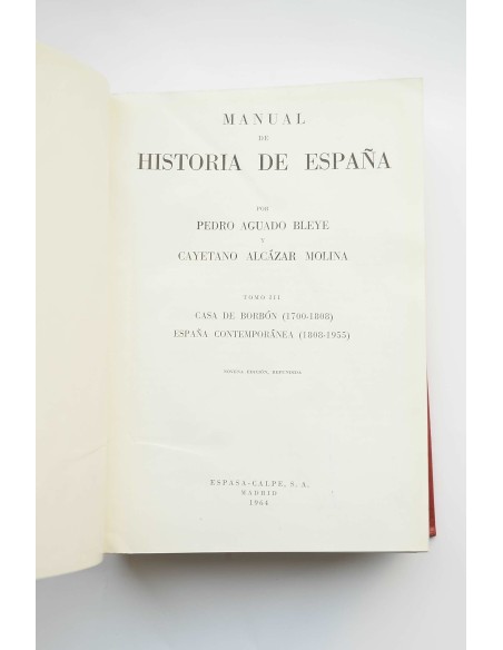 Manual de historia de España