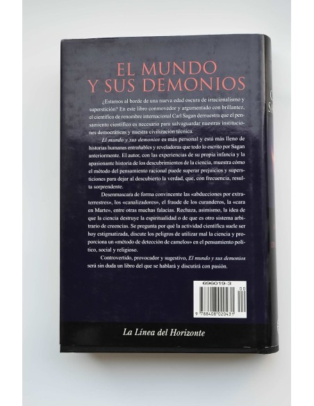 El mundo y sus demonios. La ciencia como una luz en la oscuridad