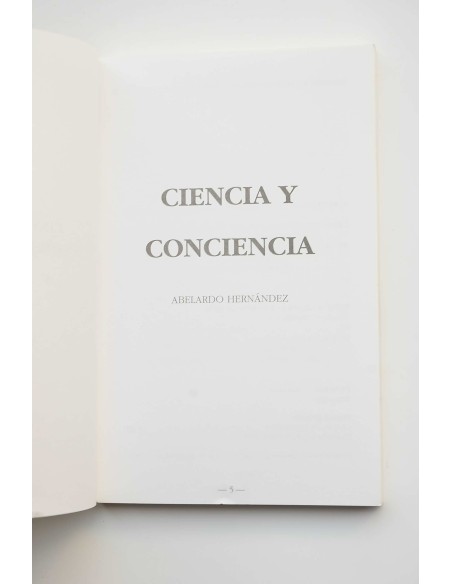 Ciencia y conciencia