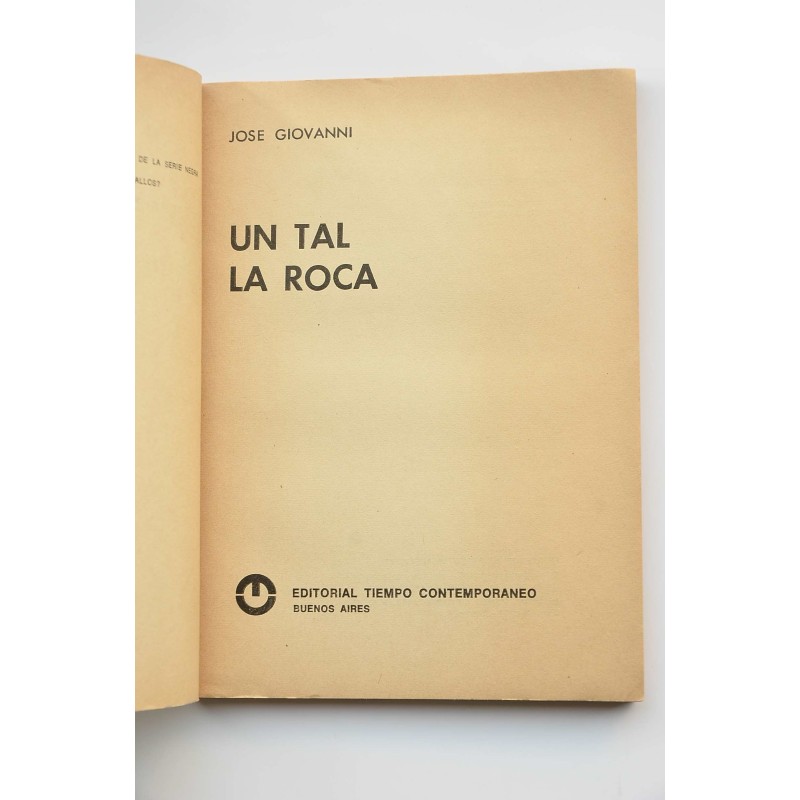 Un tal La Roca