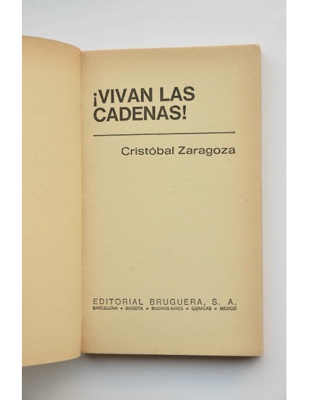 ¡Vivan las cadenas!
