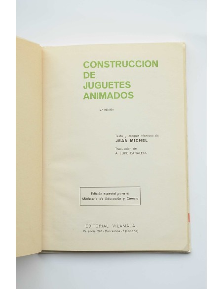 Construcción de juguetes animados