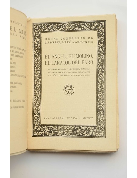 El Ángel, el Molino, el Caracol del Faro
