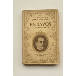 Juan Valera. Ensayos. Segunda parte