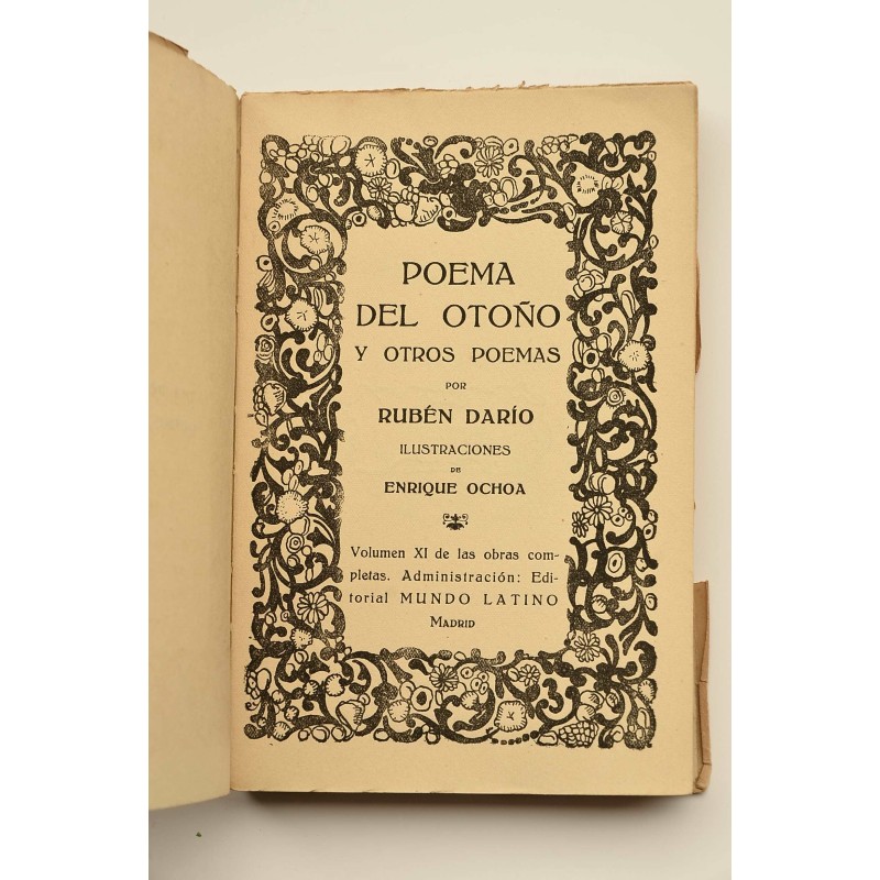 Poema del otoño, y otros poemas