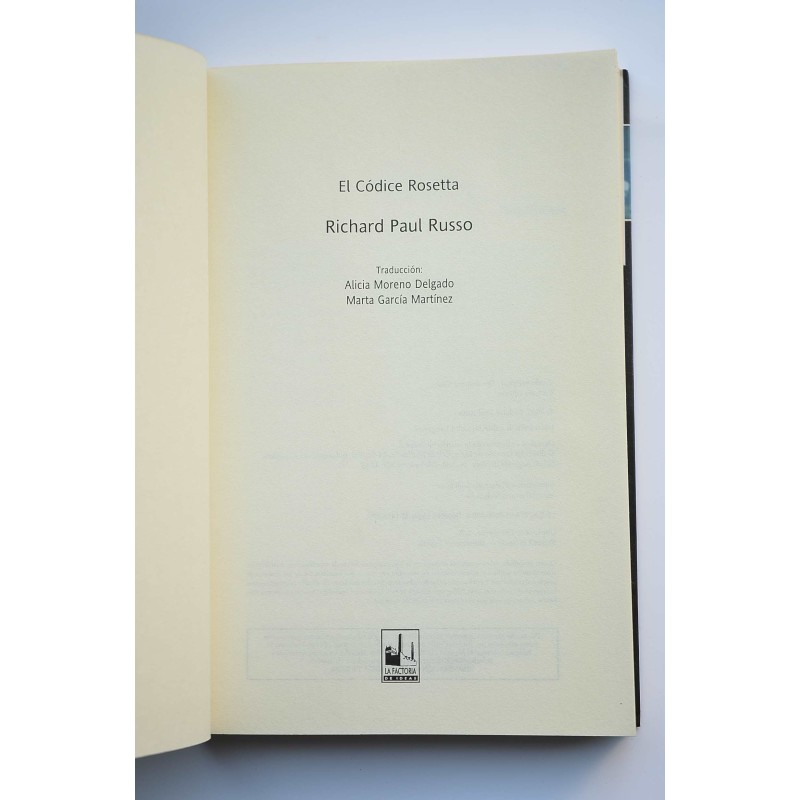El Códice Rosetta