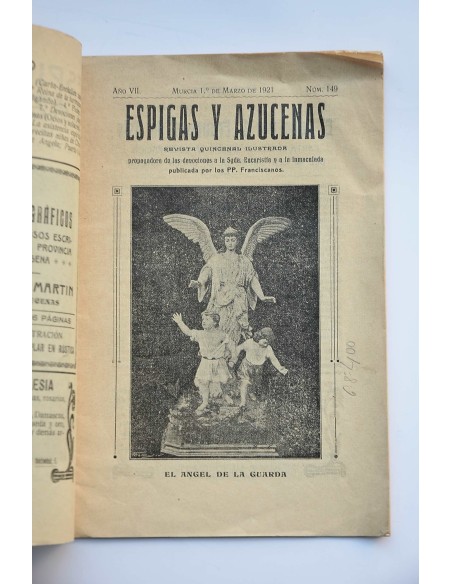 Espigas y azucenas. Revista quincenal. Año VII.  nº 149