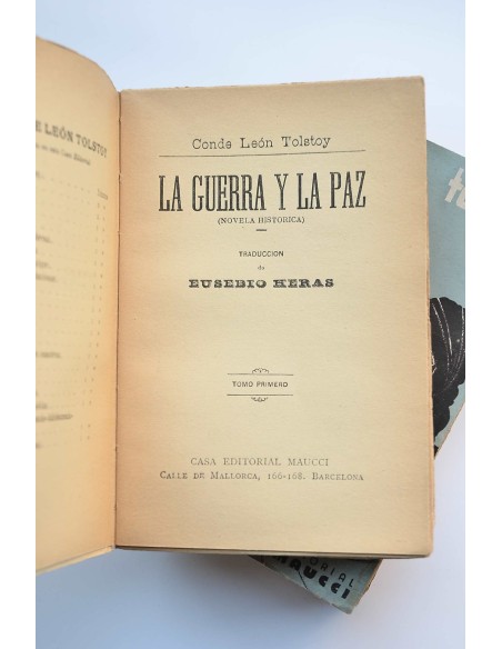 La guerra y la paz : novela histórica