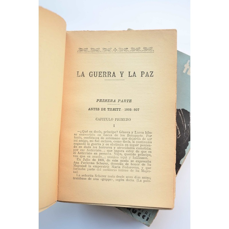 La guerra y la paz : novela histórica