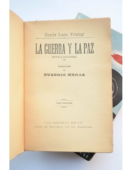 La guerra y la paz : novela histórica