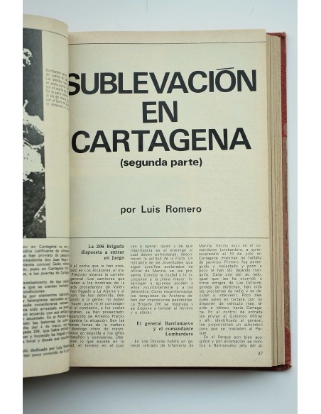 Historia y vida : revista mensual - Año 1972 (julio - diciembre)