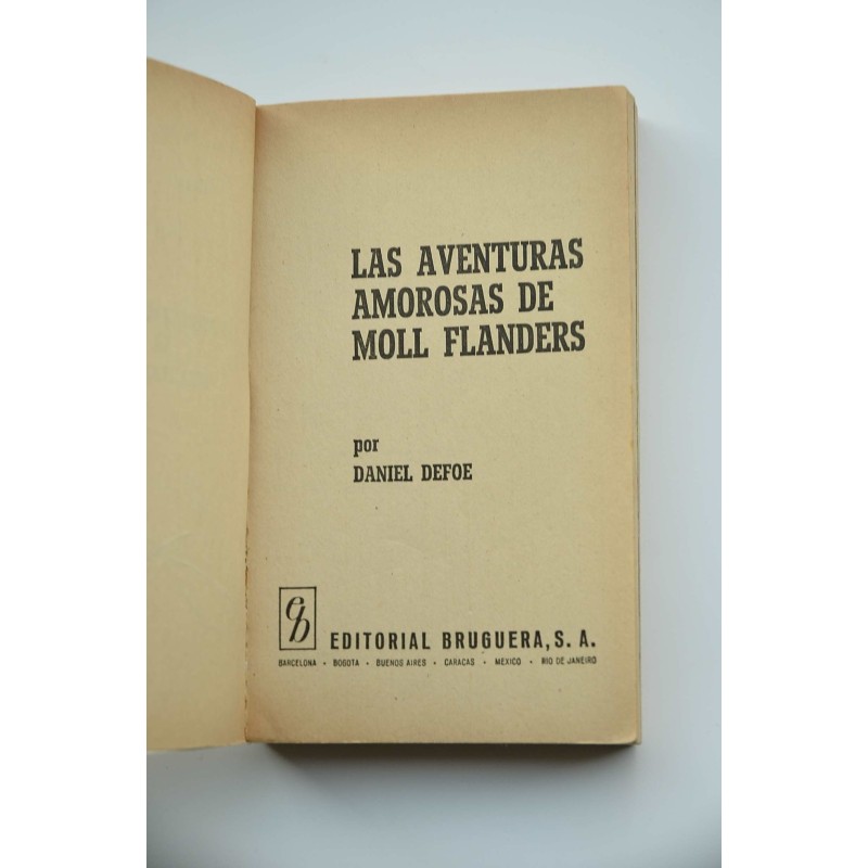 Las aventuras amorosas de Moll Flanders