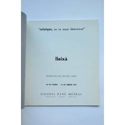 Lleixà. Celatges en un espai determinat. Presències de... 2