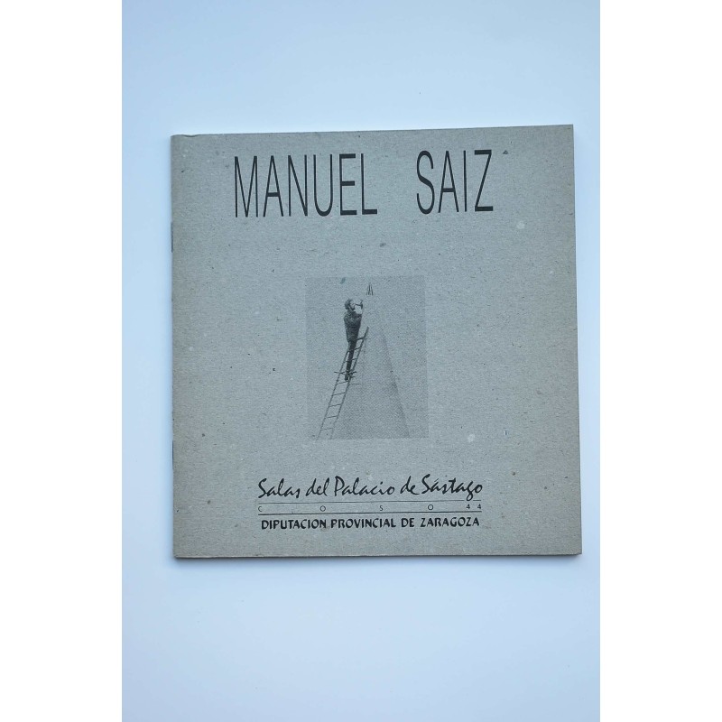 Manuel Saiz. Axis Mundi . Catálogo de exposiciones, Sala del Palacio de Sástago, Zaragoza, 1987