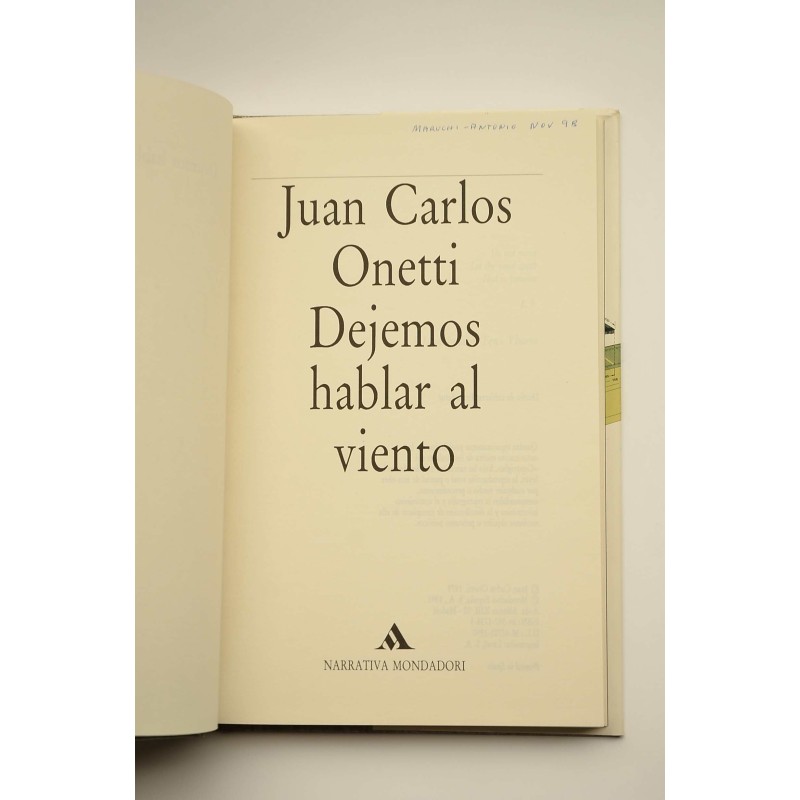 Dejemos hablar al viento