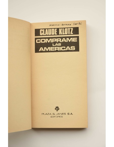 Cómprame las Américas