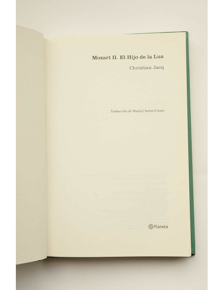 Mozart II. El hijo de la luz