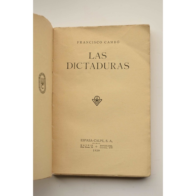 Las dictaduras