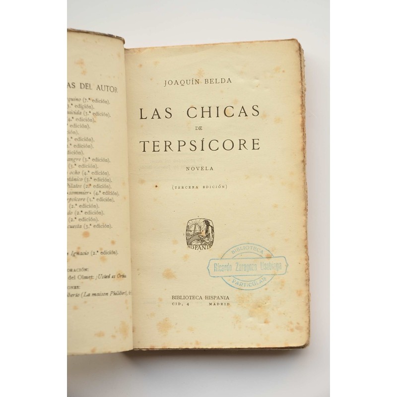 Las chicas de Terpsícore 