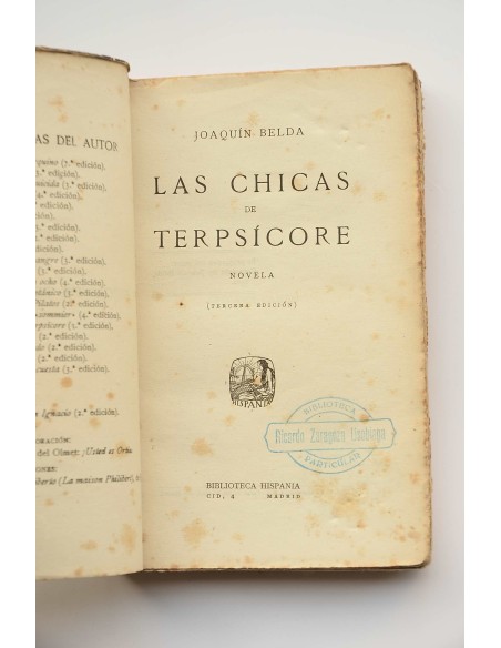 Las chicas de Terpsícore 