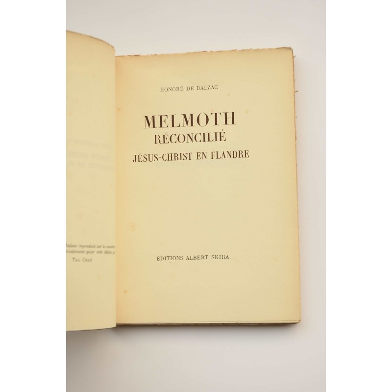 Melmoth : Réconcilié , Jésus-Christ en Flandre
