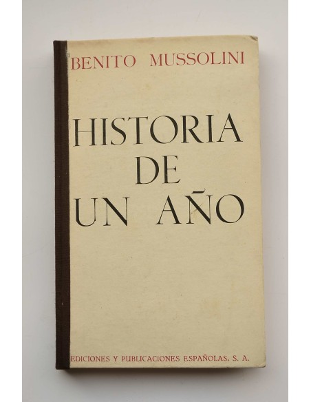 Historia de un año