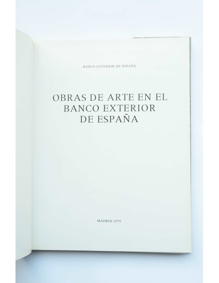 Obras de arte en el Banco Exterior de España