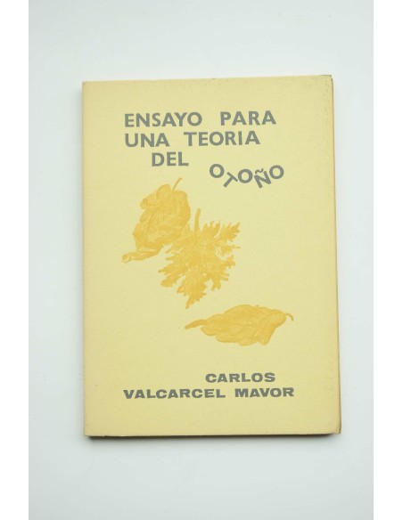 Ensayo para una teoría del otoño