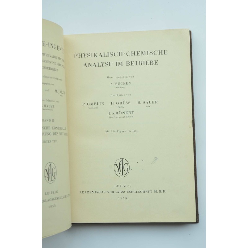 Physikalisch-chemische analyse in betriebe