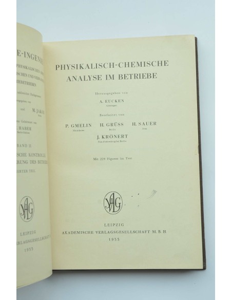 Physikalisch-chemische analyse in betriebe