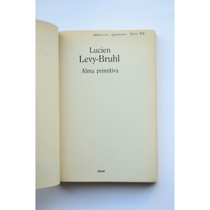Alma primitiva