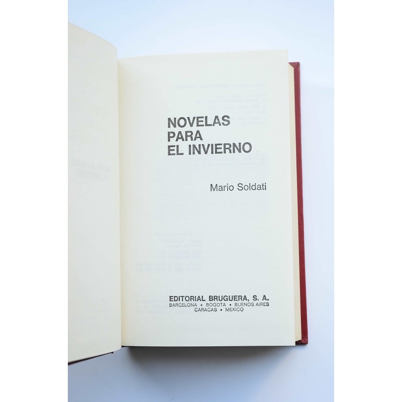 Novelas para el invierno