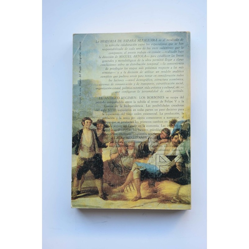 El antiguo régimen: Los Borbones