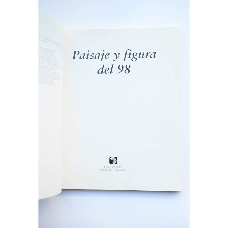 Paisaje y figura del 98