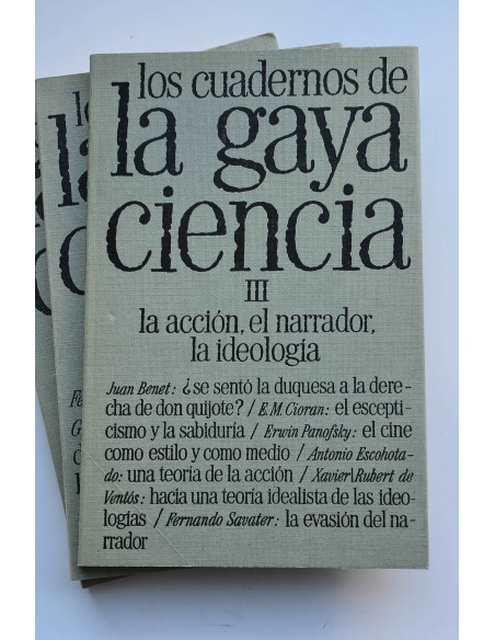 Los cuadernos de La Gaya Ciencia