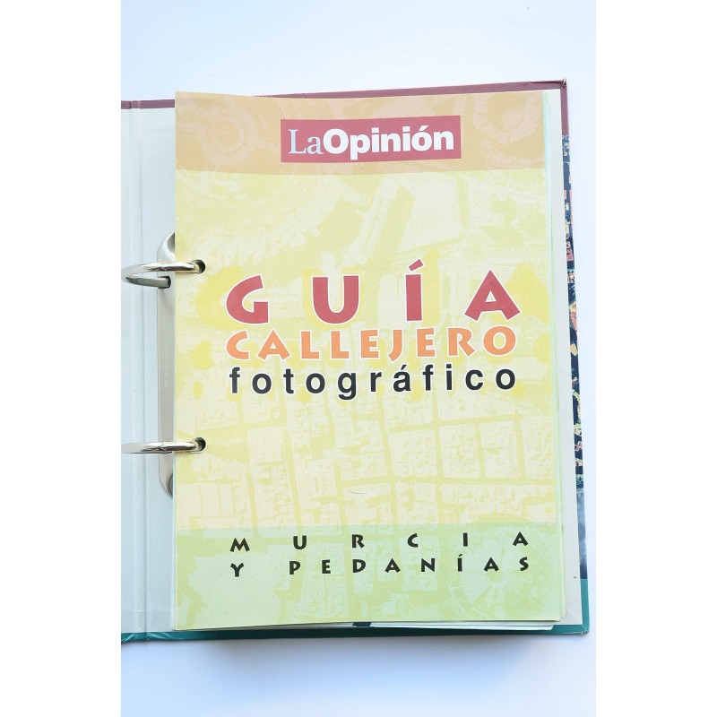 Guía callejero fotográfico. Murcia y Pedanías